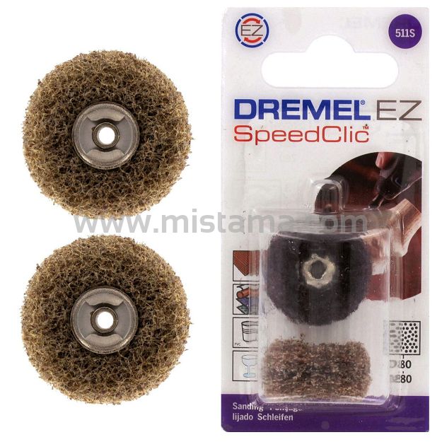 Tarcze ścierne GR.180/280  SC511S EZ SpeedClic DREMEL (2 sztuki)