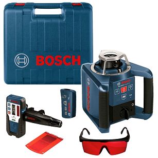Laser GRL 300 HV BOSCH + odbiornik LR1 + walizka
