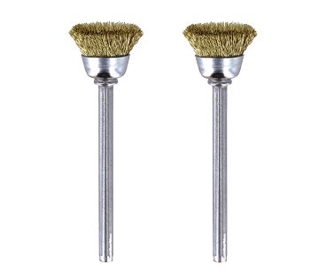 Szczotka z mosiądzu 13mm 536 DREMEL (2 sztuki)