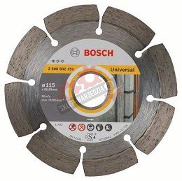 Tarcza diamentowa 115 mm UNIVERSAL BOSCH (beton) WYPRZEDAŻ