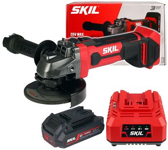 Akumulatorowa szlifierka kątowa 125mm 3921 SKIL 1x2,0Ah