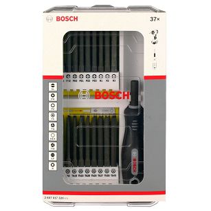 Zestaw 37szt. końcówek EXTRA HARD BOSCH w kasecie