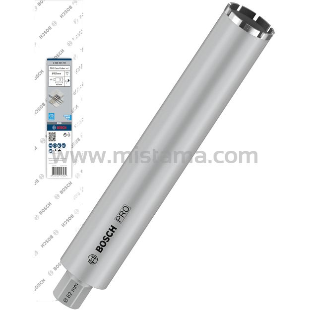 Korona diamentowa 82mm 1 1/4'' UNC Core Cutter Wet BOSCH PRO