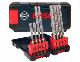 Zestaw 8 wierteł SDS-Plus-3 BOSCH w kasecie