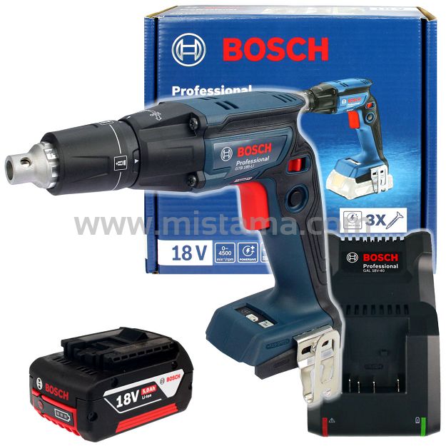 Wkrętarka GTB 185-LI BOSCH 1x5,0Ah do płyt GK