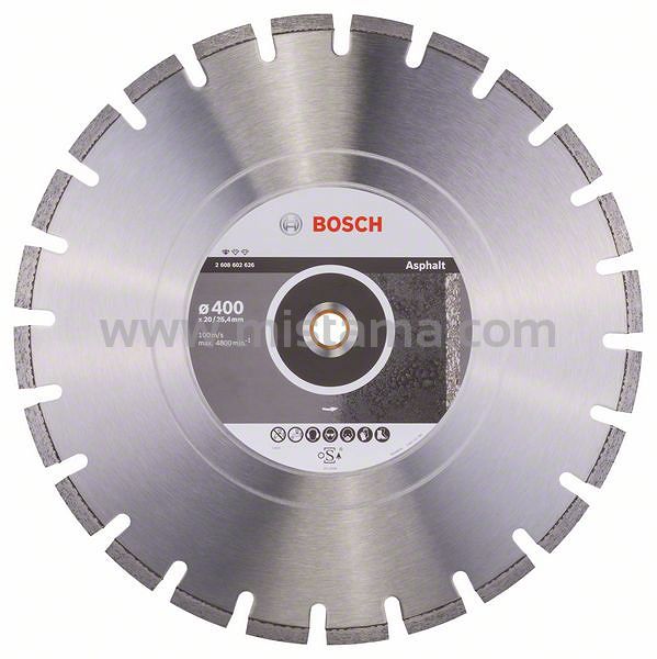 Tarcza diamentowa 400/25,4mm BOSCH (asfalt, beton, cegła)
