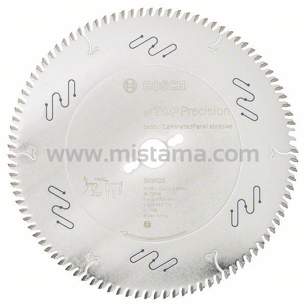 Tarcza pilarska 300/30mm Best for Laminated Abrasive BOSCH (96 zębów)