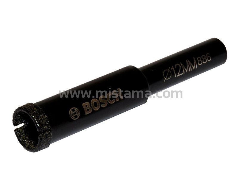 Wiertło diamentowe 12mm (na mokro) BOSCH do twardej ceramiki