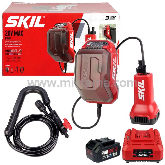 Akumulatorowa pompa zanurzeniowa do wody 20V 0781 SKIL 1x4,0Ah