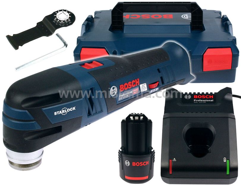 Narzędzie wielofunkcyjne GOP 12V-28 BOSCH L-BOXX 1x3,0Ah