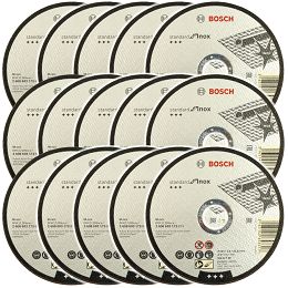 Zestaw 25 tarcz korundowych 125/1,6mm BOSCH (do cięcia stali INOX)