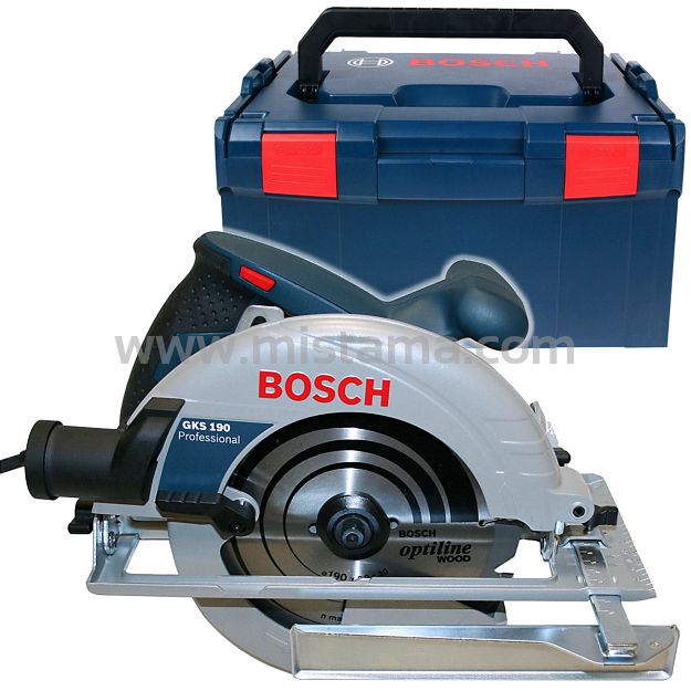 Pilarka tarczowa GKS 190 BOSCH + L-BOXX