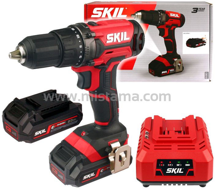 Wkrętarka akumulatorowa 20V 50Nm 3008 SKIL 2x2,0Ah