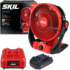 Duży wentylator akumulatorowy 20V / USB-C 3164 SKIL bezszczotkowy 1x2,0Ah