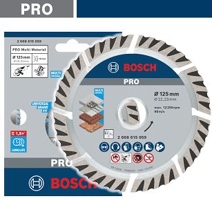 Tarcza diamentowa 125 mm BOSCH PRO (beton, cegła, klinkier)
