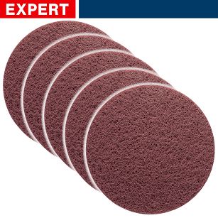 Filcowa tarcza do metalu, inox, lakierów 125mm N880 gr.320 BOSCH EXPERT - 5 szt.