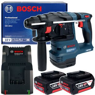 Akumulatorowy młot GBH 185-LI BOSCH 2x4,0Ah