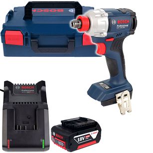 Klucz udarowy 285 Nm GDX 18V-285 BOSCH 1x4,0Ah L-BOXX