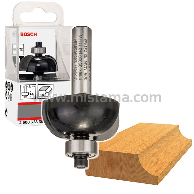 Frez do żłobień 8/32,7/55mm BOSCH