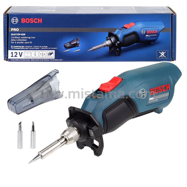 Lutownica akumulatorowa 12V 350°C / 420°C GLK 12V-420 BOSCH (korpus)