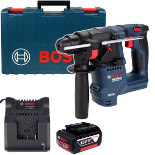 Akumulatorowy młot GBH 18V-18 BOSCH 1x4,0Ah + walizka