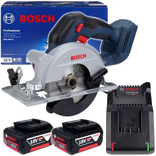 Pilarka tarczowa 51mm GKS 18V-51 BOSCH BEZSZCZOTKOWA 2x5,0Ah