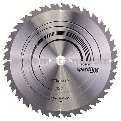 Tarcza pilarska 350/30mm Speedline Wood BOSCH (32 zęby)