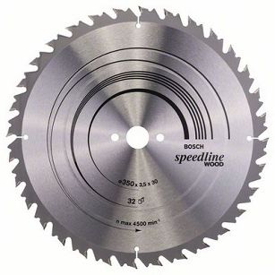 Tarcza pilarska 350/30mm Speedline Wood BOSCH (32 zęby)