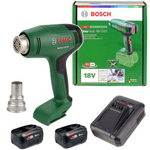 Opalarka EasyHeat 18V-500 BOSCH 2x4,0Ah