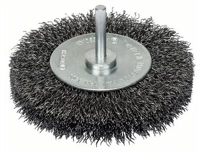 Szczotka tarczowa druciana 100mm BOSCH (drut falisty)