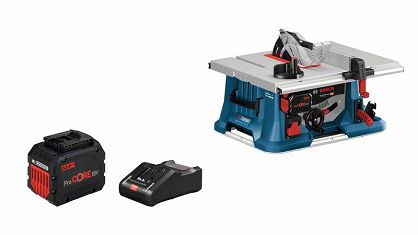Pilarka stołowa GTS 18V-216 BOSCH 2x12,0Ah