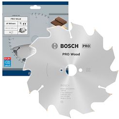 Tarcza widiowa do drewna 160/20mm BOSCH PRO (12 zębów)