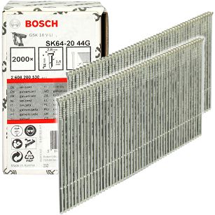 Gwoździe stolarskie 44mm typ SK64-20 44G do GNH 18V-64 BOSCH