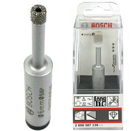 Wiertło diamentowe 6mm (na sucho) BOSCH do twardej ceramiki