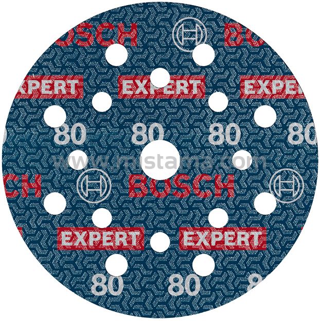 Papier ścierny 125mm GR. 80 FOIL 0780 BOSCH EXPERT