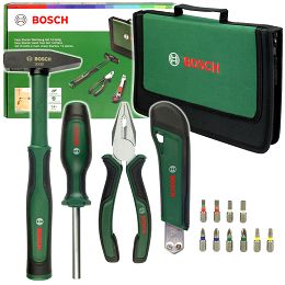 Zestaw 14 narzędzi ręcznych i końcówek BOSCH