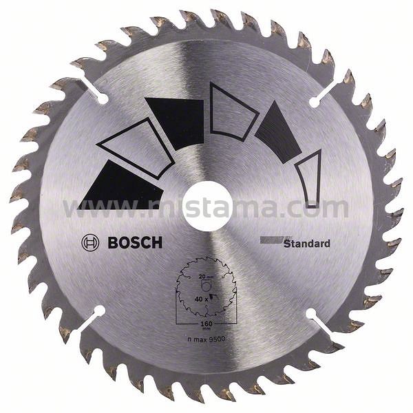 Tarcza pilarska 160/20mm Standard BOSCH (40 zębów)