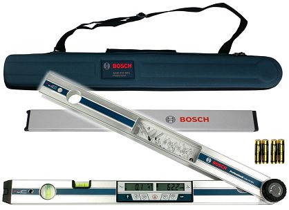 Kątomierz cyfrowy / poziomica GAM 270 MFL BOSCH + pokrowiec