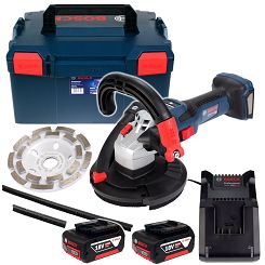 Szlifierka do betonu 18V GBR 18V-15 S BOSCH L-BOXX 2x5,0Ah