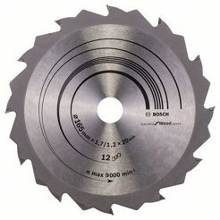 Tarcza pilarska 165/20mm Speedline Wood BOSCH (12 zębów)