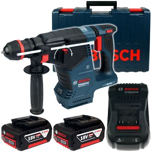 Młotowiertarka GBH 187-LI ONE CHUCK BOSCH 2x5,0Ah + walizka
