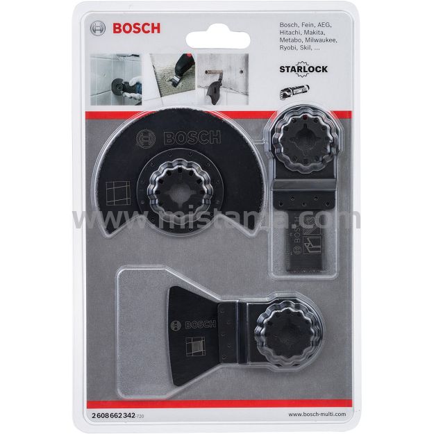 ZESTAW 3 sztuk OSPRZĘTU DO GOP PMF BOSCH STARLOCK