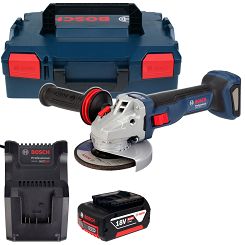 Szlifierka kątowa GWS 18V-11 BOSCH L-BOXX 1x5,0Ah