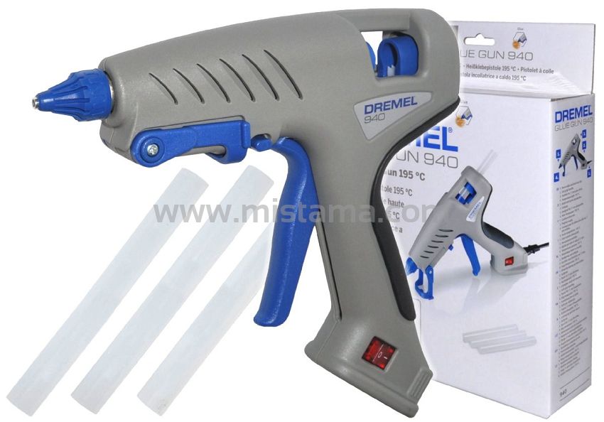 Pistolet do kleju DREMEL GLUE GUN 940 + 3 kleje