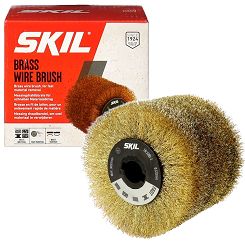 Szczotka mosiężna120mm do satyniarki 7800 RENOVATOR SKIL