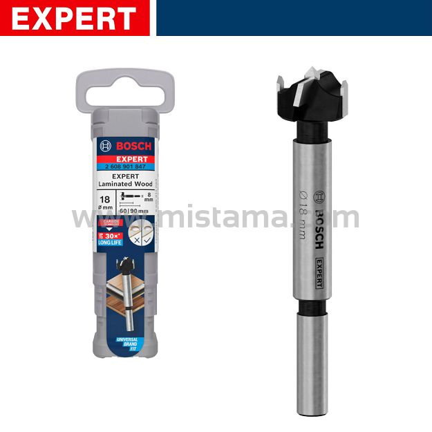 Wiertło pod zawiasy 18mm Laminated Wood BOSCH EXPERT