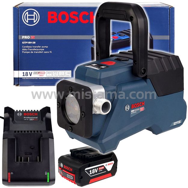 Akumulatorowa pompa do wody GTP 18V-28 BOSCH 1x5,0Ah