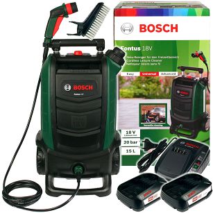 Myjka ciśnieniowa 18V FONTUS 2 BOSCH 2x2,5Ah