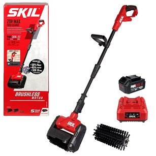 Akumulatorowa szczotka do tarasów i do kostki 20V 0680 SKIL 1x4,0Ah