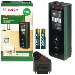 Dalmierz laserowy ZAMO 4 BOSCH + adapter koło pomiarowe